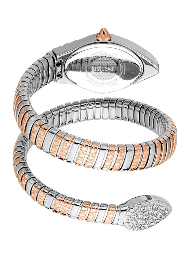 Just Cavalli Lady Snake Vetra JC1L373M0065 - Stainless Steel Female Quartz 2 hands - Image 3