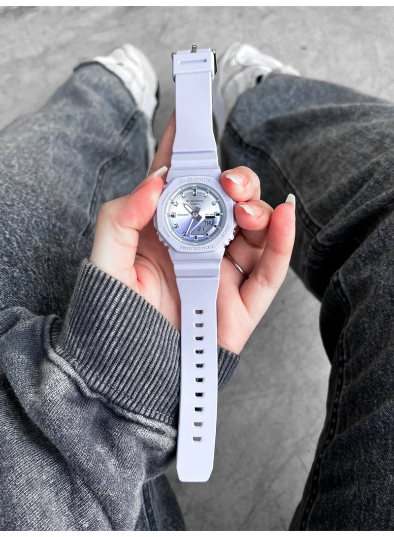 كاسيو ساعة جي شوك النسائية التناظرية الرقمية GMA-P2100SG-2ADR - Image 3