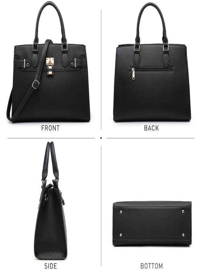 Dasein Women Handbags and Purses Ladies Shoulder Bag Top Handle Satchel Tote Work Bag with Wallet - Image 3
