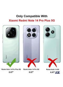 ELTRAZONE Xiaomi Redmi Note 14 Pro Plus 5G Case – Rotational Metal Ring Grip, Kickstand Feature, Magnetic Car Mount Holder, Shockproof TPU Bumper for Ultimate Protection – Slim, Durable Case for Redmi Note 14 Pro Plus 5G  - Image 2