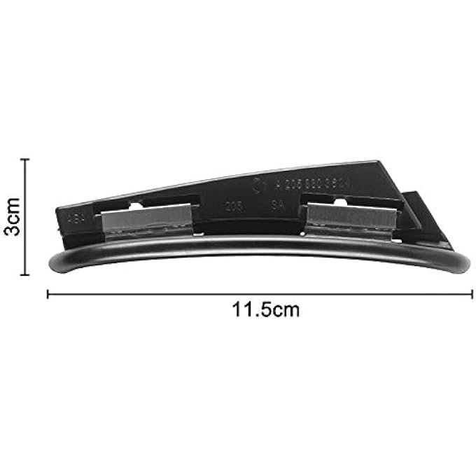 demulax Car Flare Extension Wheel Eyebrow Protector Lip Arch, for Mercedes, S205 W205 C200 C250 C300 C43 S213 E200 E250 E300 E43 AMG Bumper Spoiler - Image 2