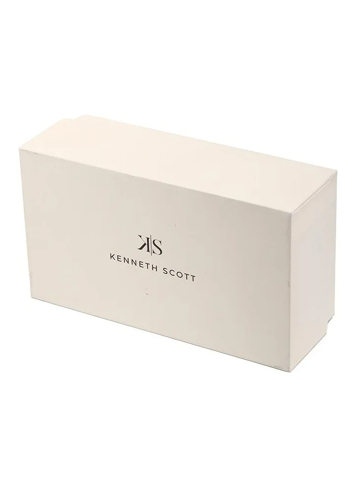 KENNETH SCOTT Men's Stainless Steel Mechanical Watch K22312-BBBB - 43 mm