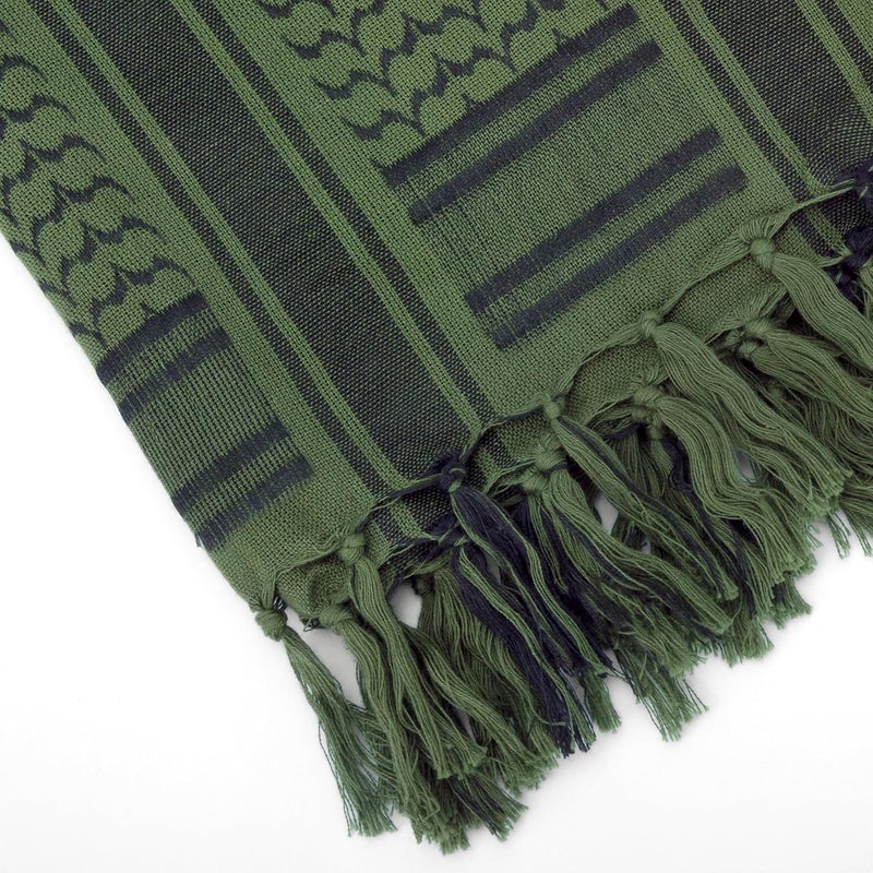 Aonal Store Military Shemagh Tactical Desert Scarf, 100% Cotton Keffiyeh Neck Head Scarf Wrap for Men Women - Image 4