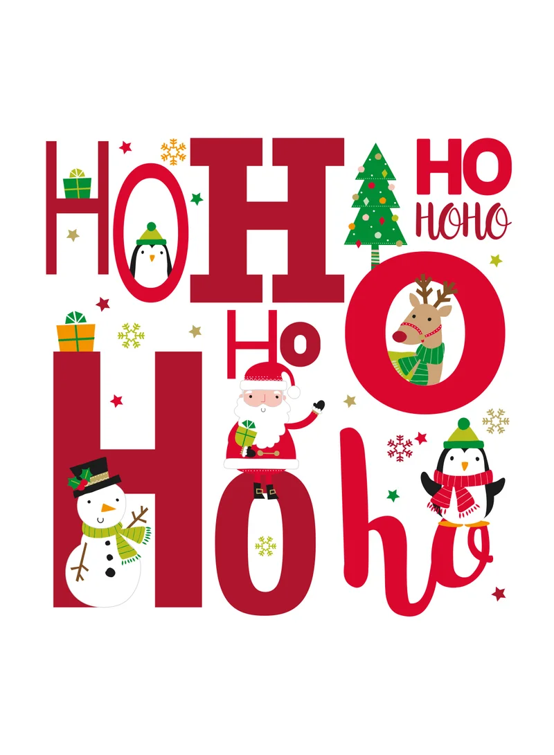 EuroWrap Santa and Friends Greeting Cards - 20 Pack