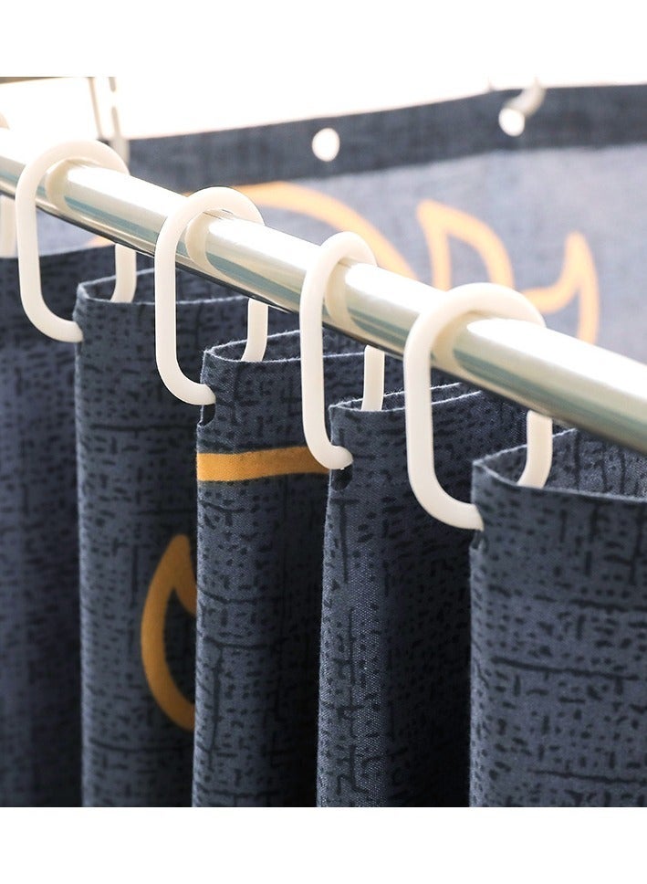 Bluejw خيمة قبة السرير ستارة حجب خيمة سرير مفرد قماش تظليل للطلاب قبة سكنية شبكة ناموسية لحماية الخصوصية مع إطار لغرفة الأطفال بنمط فراولة وردي - Image 5