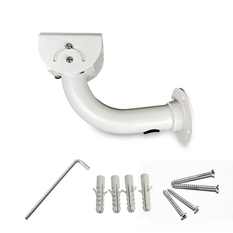 MX Short CCTV Security Camera Mount Bracket, Adjustable Universal Camera Wall Mounting Bracket for CCTV Security Camera/IP Camera/Dome Camera - Image 1
