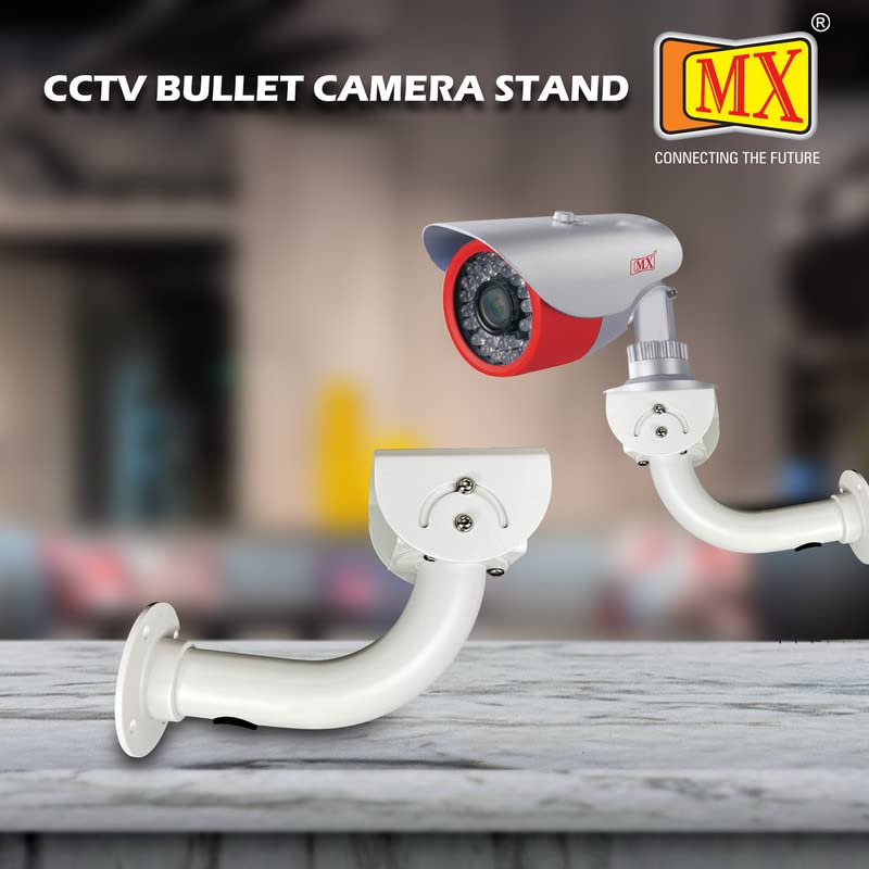 MX Short CCTV Security Camera Mount Bracket, Adjustable Universal Camera Wall Mounting Bracket for CCTV Security Camera/IP Camera/Dome Camera - Image 2
