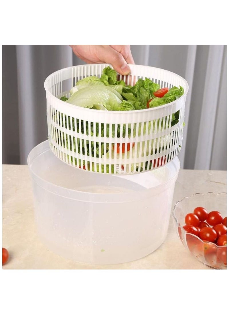Lady Kitchen - Fruit and vegetable drainer, with rotating handle- 3 liter capacity - Image 1