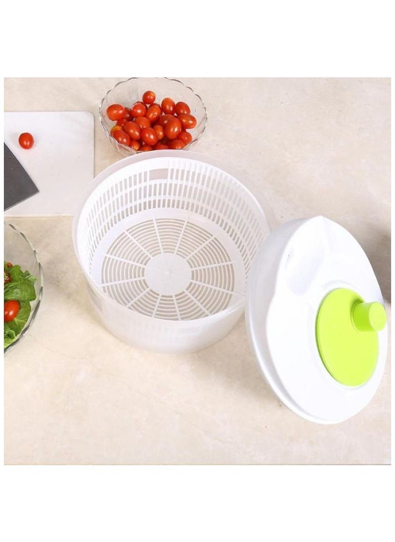 Lady Kitchen - Fruit and vegetable drainer, with rotating handle- 3 liter capacity - Image 1