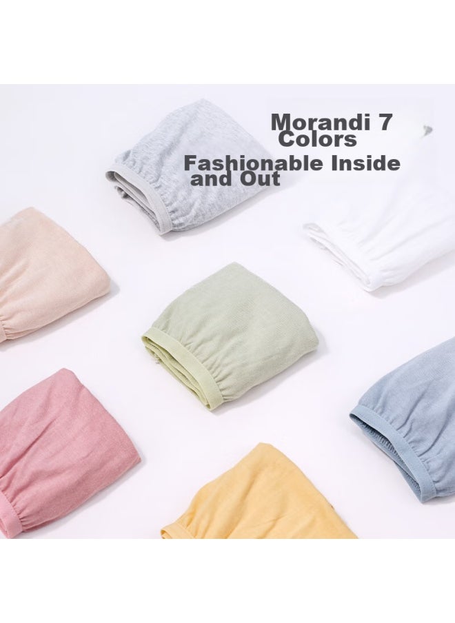 Miniso Miniso 7-pack All-cotton Travel Underwear, Disposable Panties For Women, 1 Pack, For Holiday Travel  - Image 2