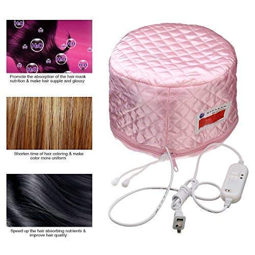 THEODORE Hair Care Thermal Head Spa Cap Treatment with Beauty Steamer Nourishing Heating Cap, Spa Cap for Hair, Spa Cap Steamer for Women (Pink) - Image 3