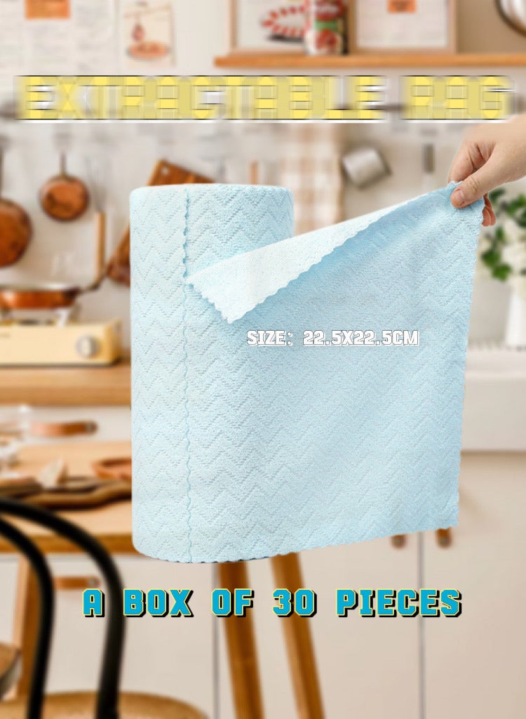 TNGames Ultra-Fiber Cleaning Cloths – 30-Pack-High-Absorption, Lint-Free Reusable Cloths (22.5cm × 22.5cm) Perfect for cars, homes, kitchens, and glass cleaning. - Image 1