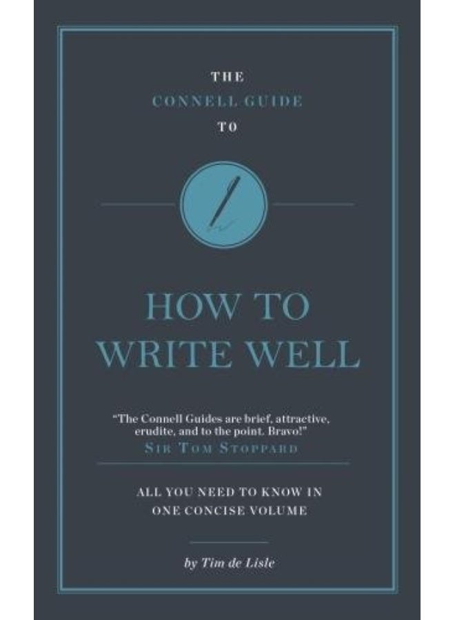 The Connell Guide To How to Write Well