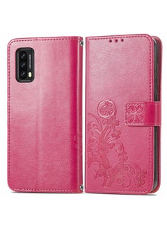 Zaboon Case For Blackview A90 Four-leaf Clasp Embossed Buckle Mobile Phone Protection Leather Case with Lanyard & Card Slot & Wallet & Bracket Function  - Image 2