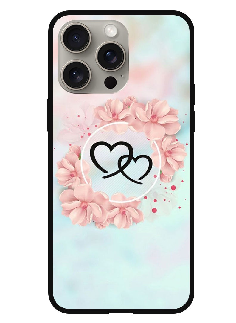 Theodor Protective Case Anti Scratch Shock Proof Bumper Cover For iPhone 15 Pro Hearts (2) - Image 1