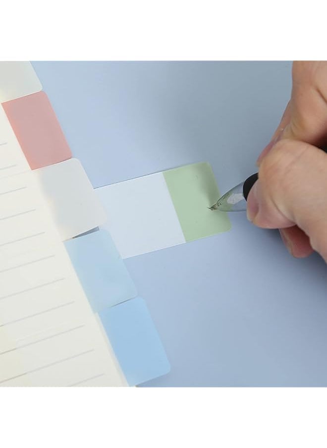 Sorandy - Transparent Sticky Notes 2 Sets Translucent Index Tabs Page Markers For Book Annotation Clear Book Tabs Tape Flags For Notebooks Documents Page Markers Labels Stickers - Image 1