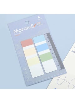 Sorandy Transparent Sticky Notes 2 Sets Translucent Index Tabs Page Markers For Book Annotation Clear Book Tabs Tape Flags For Notebooks Documents Page Markers Labels Stickers  - Image 4