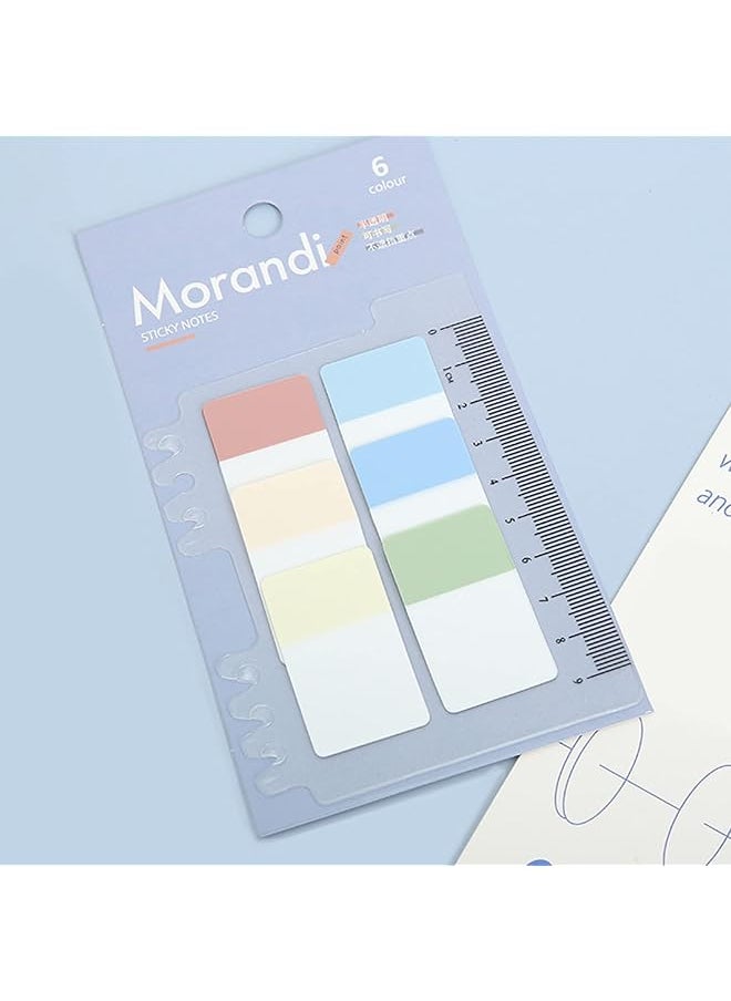 Sorandy - Transparent Sticky Notes 2 Sets Translucent Index Tabs Page Markers For Book Annotation Clear Book Tabs Tape Flags For Notebooks Documents Page Markers Labels Stickers - Image 1