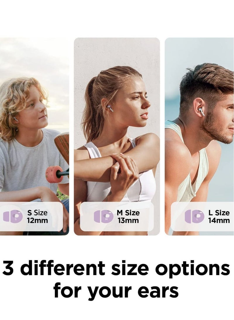 Elago Ear Tips for AirPods Pro 2 Compatible with Apple AirPods Pro 2nd Gen with Earbuds Cover 3 Sets / 3 Sizes - Lavender  - Image 4