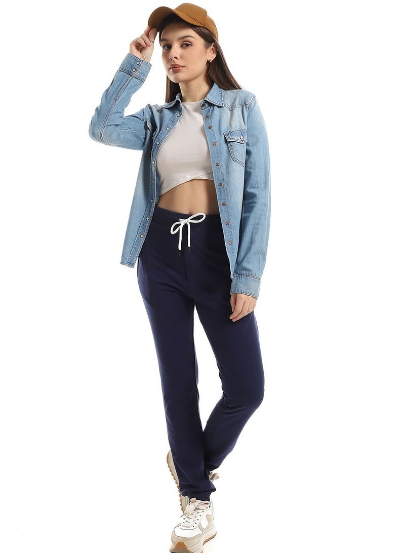Mesery Mesery Sweatpants For Women - Navy  - Image 4