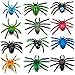 YOOHUA 48PCS Spider Toys Realistic Spider Figures Colorful Tarantula Figurines for Halloween Decor Early Educational Toy Birthday Party Cake Topper for Kids - Image 2