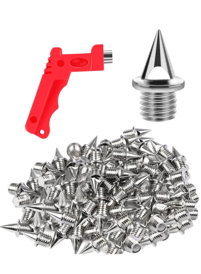 SYOSI مسامير بديلة لأحذية الجولف وألعاب المضمار والميدان مع مفتاح ربط لتدريبات رياضة العدو السريع (110 قطعة) - Image 1