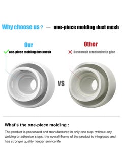 Beauenty 【3 Pairs】 Replacement Ear Tips for AirPods Pro and AirPods Pro 2nd Generation with Noise Reduction Hole Silicone Ear Tips for AirPods Pro (Medium)  - Image 3