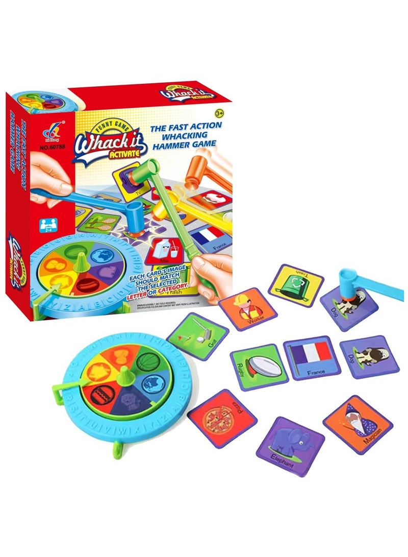 المنزل الذكي لعبة هوم سمارت فاست أكشن هاكينغ هامر بورد للأطفال لعبة تفاعلية نشاط اجتزها لعبة للبنين والبنات