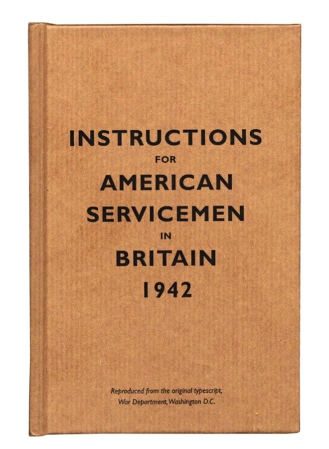 Instructions for American Servicemen in Britain 1942 - Hardback