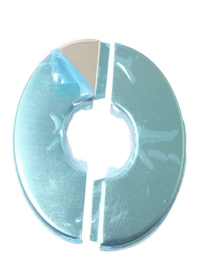 PZRT 2pcs Wall Split Flange, Stainless Steel Round Escutcheon Plate Wall-mounted Water Pipe Cover Accessories for 61mm Diameter Pipe - Image 3
