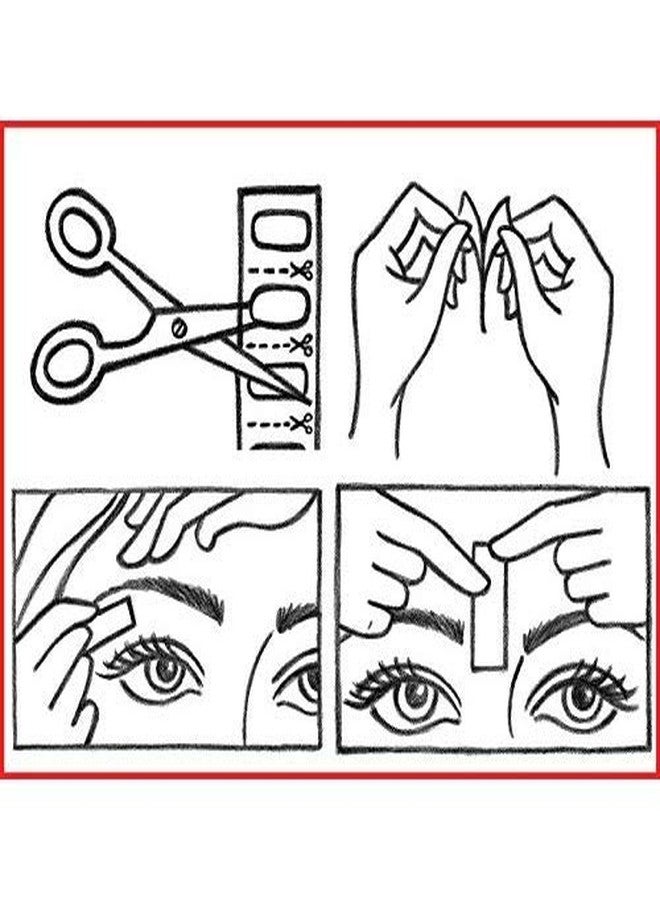 Parissa Eyebrow Shaper Wax Strip, 32 count, pink - Image 5