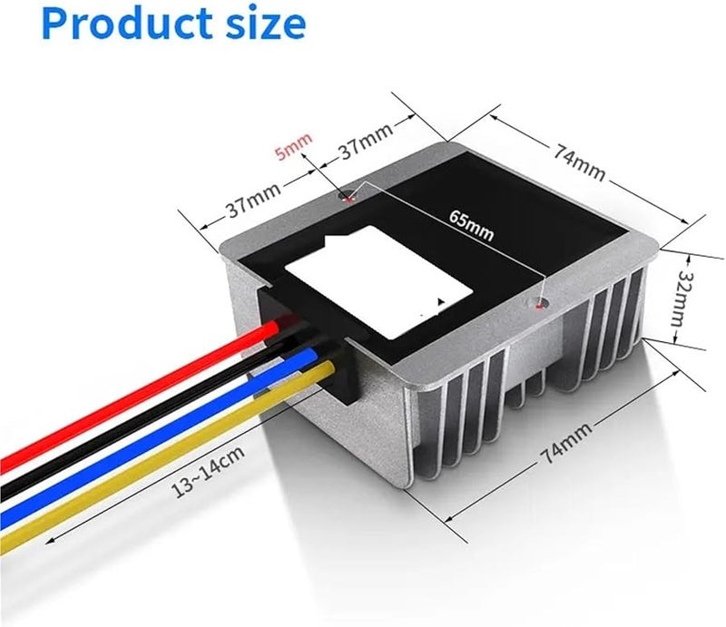 75 150V To 24V 5A Step Down Buck Converter DC DC Isolation Power Supply Module - Image 4