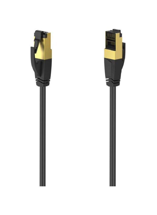 هاما كابل شبكة STP مطلي بالذهب من الفئة 8 RJ45 بطول 3.00 متر (9.84 قدم) - Image 1