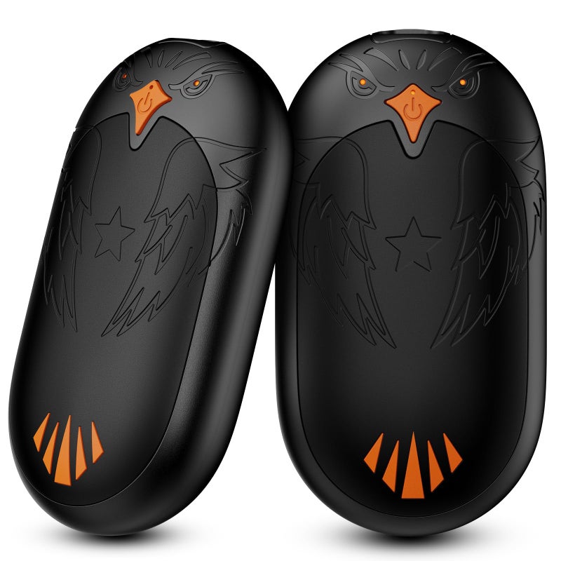 VTHW Magnetic Hand Warmers Rechargeable 2 Pack, Electric Hand Warmers with 24Hrs Long Heating, 2 in 1 Portable Handwarmers Cordless USB Pocket Hands Heater Outdoor Warm Gift for Hunting, Golf, Camping, Ski - Image 1