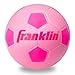 Franklin Sports Kids Foam Soccer Ball Mini Soft Foam Youth Soccer Ball Indoor Outdoor Toy Soccer Ball for Kids Probrite 65 Mini Foam Ball Soft Backyard Practice Toy Ball Pink - Image 3