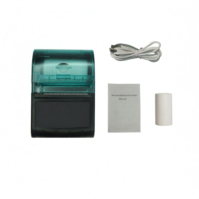 GOOJPRT 58mm Thermal Receipt Printer Portable Wireless Printer BT Connection Use with APP 1 Roll Paper Inside Compatible with Windows Android iOS for Supermarket Retail Restaurant - Image 5