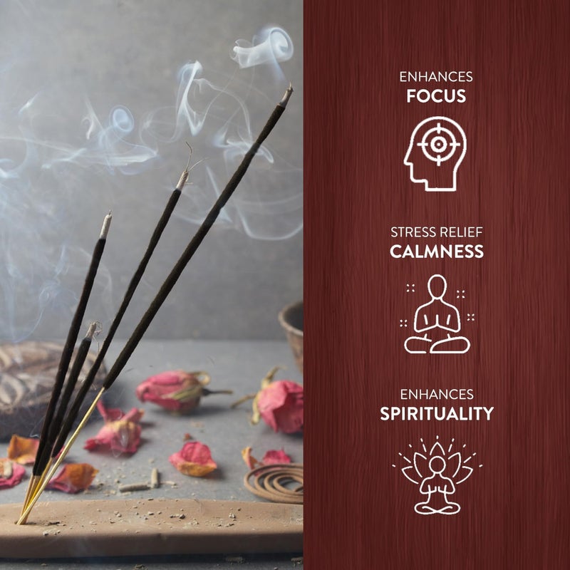 HEM Sandalwood Incense Sticks - Pack of 6 (120 Sticks) - 301g - Image 4