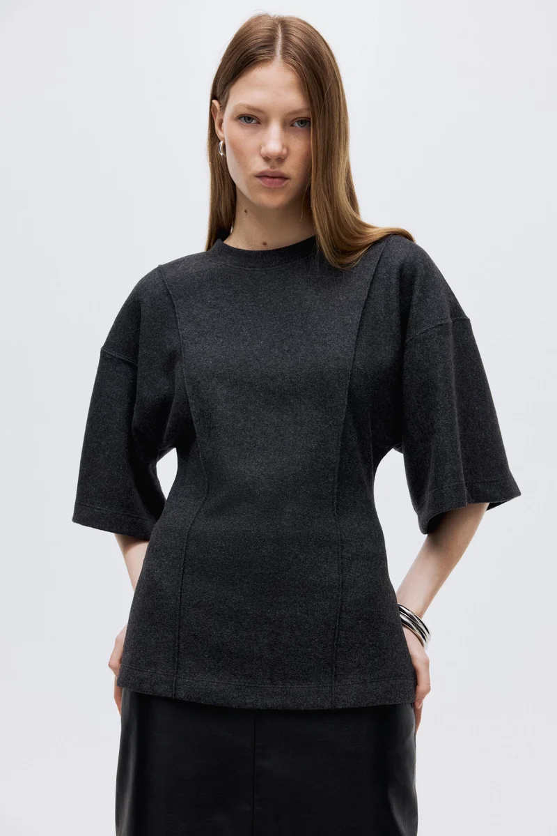 H&M Loose-fit fine-knit top