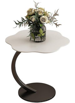 XiuWoo Sturdy Cloud Flower Shaped C-Shaped Coffee Table Sofa Side Table End Table For Living Room Bedroom  - Image 5