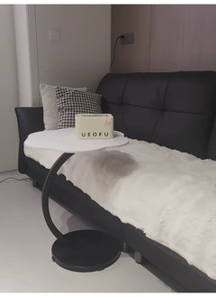 XiuWoo Sturdy Cloud Flower Shaped C-Shaped Coffee Table Sofa Side Table End Table For Living Room Bedroom  - Image 2