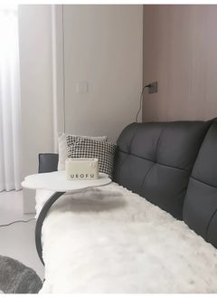 XiuWoo Sturdy Cloud Flower Shaped C-Shaped Coffee Table Sofa Side Table End Table For Living Room Bedroom  - Image 4