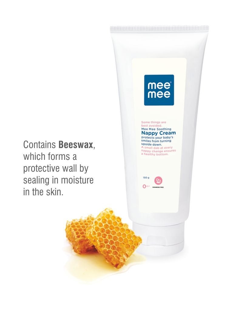 Mee Mee Baby Nappy Cream Duo: Natural Diaper Rash Relief with Aloe Vera | 100g x 2 Pack - Image 2