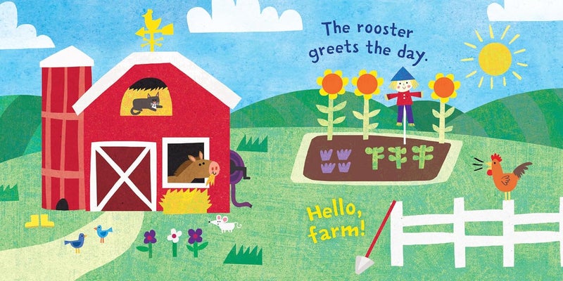 Workman Indestructibles: Hello, Farm!: Chew Proof · Rip Proof · Nontoxic · 100% Washable (Book for Babies, Newborn Books, Safe to Chew) - Image 3