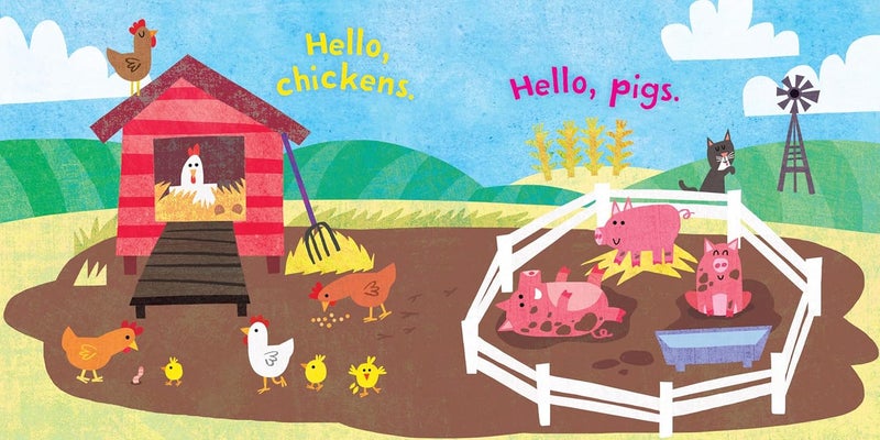 Workman Indestructibles: Hello, Farm!: Chew Proof · Rip Proof · Nontoxic · 100% Washable (Book for Babies, Newborn Books, Safe to Chew) - Image 5