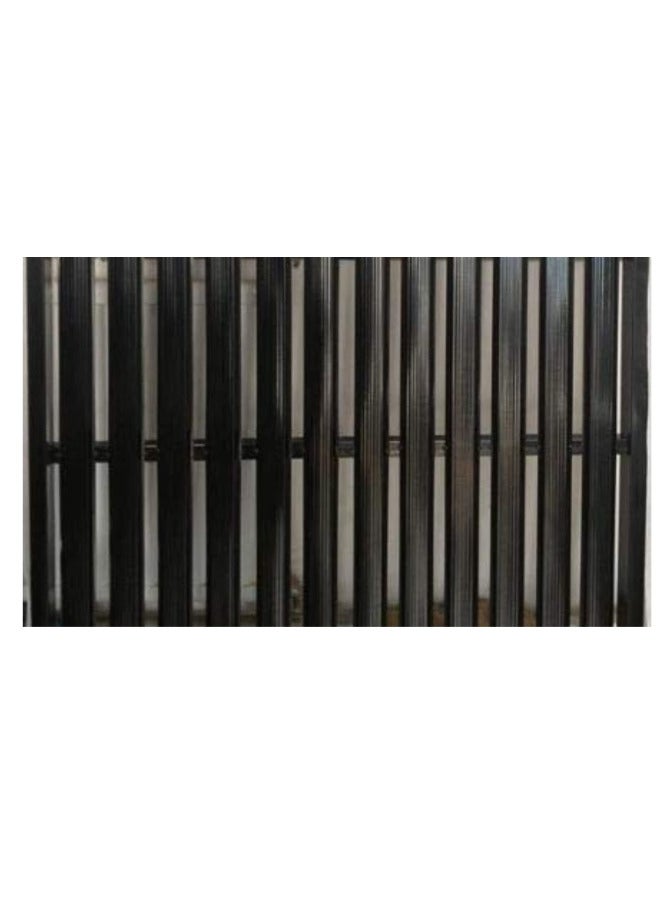 SULSHA Single Steel Bed Black 190x20x90 centimeter - Image 5