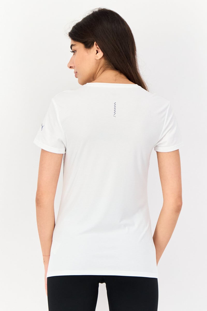 PUMA تي شيرتات جري قصيرة الأكمام للنساء، متعددة الألوان - Image 3