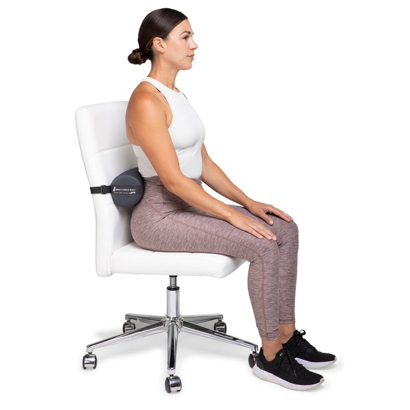 OPTP OPTP The Original McKenzie Lumbar Roll – USA-Made Low Back Lumbar Support for Office Chair & Car Seat Back Support Cushion. The Preferred Lumbar Pillow by Physical Therapists - Standard Density - Image 3
