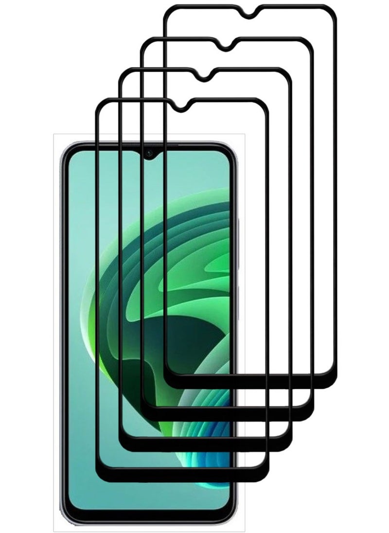 ACLIX 4 Pieces Antistatic ESD Dustproof Premium Quality High Definition Tempered Glass Screen Protector Designed For Xiaomi Redmi Note 11E - Image 1