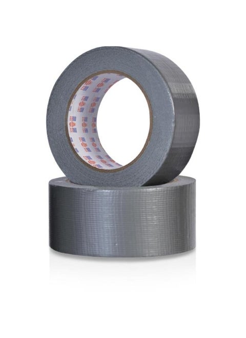 Asmaco Duct Tape - Grey - 48 Mm x 20 Yards - Set of 01