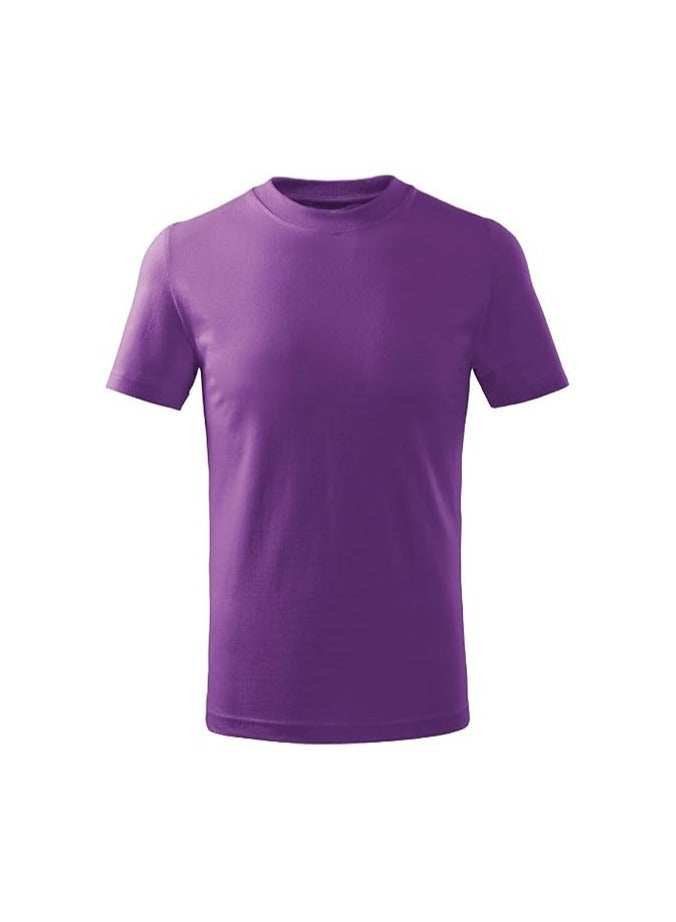 PRINTSHOP4ME 10 pcs Adult Round Neck Combed Men's T Shirt 190 GSM Pure Cotton Basic Colors  - Image 2